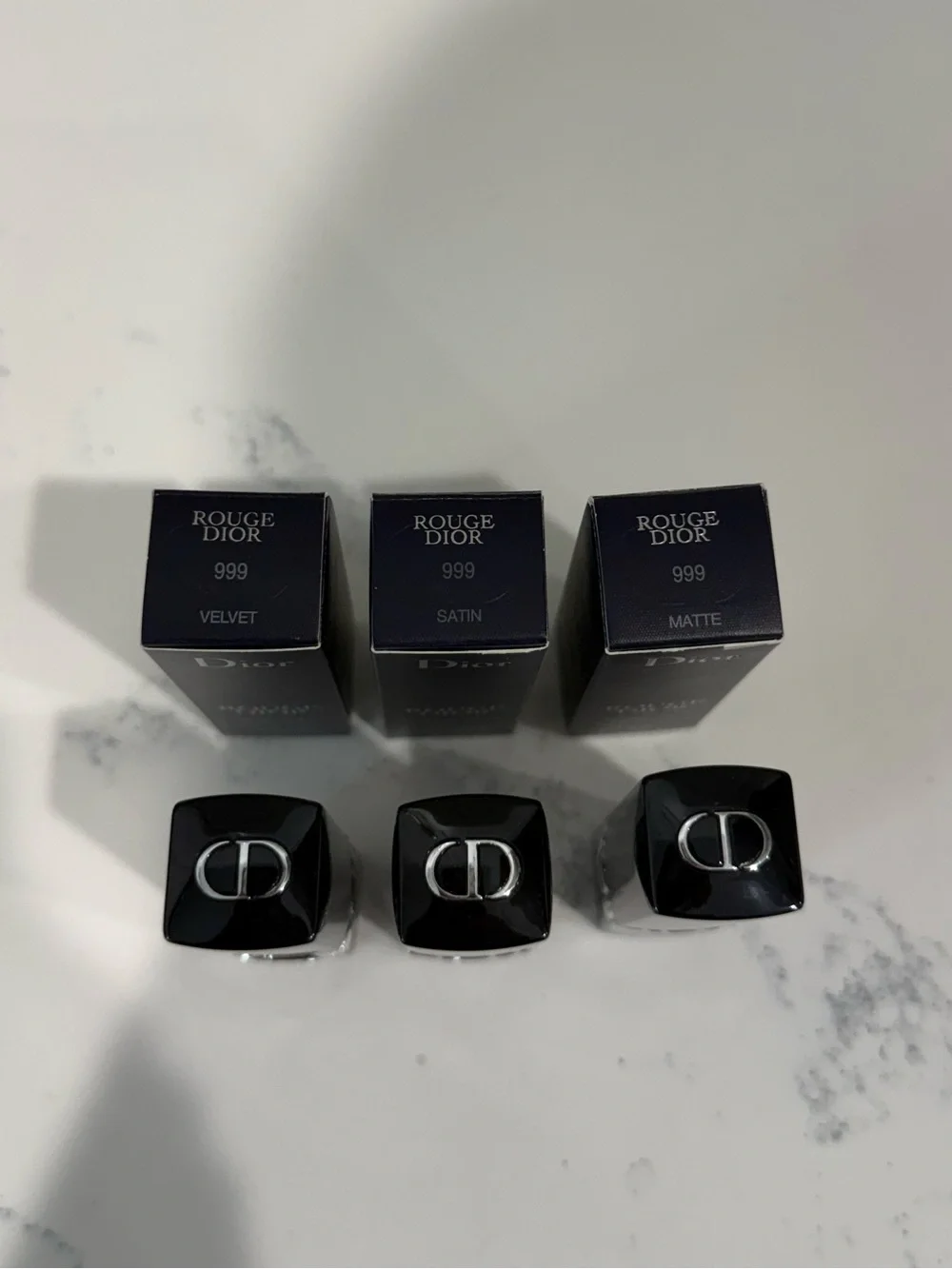 Dior NEW Trio Rouge Dior (Set of 3)